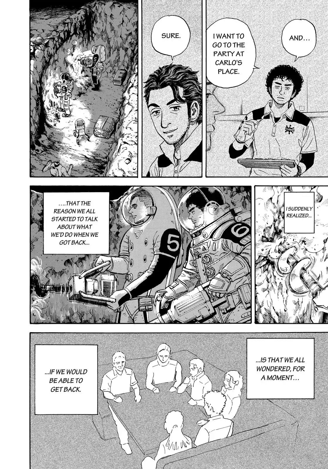 Uchuu Kyoudai Chapter 302 page 15 - Chapter 302: For That Instant...
