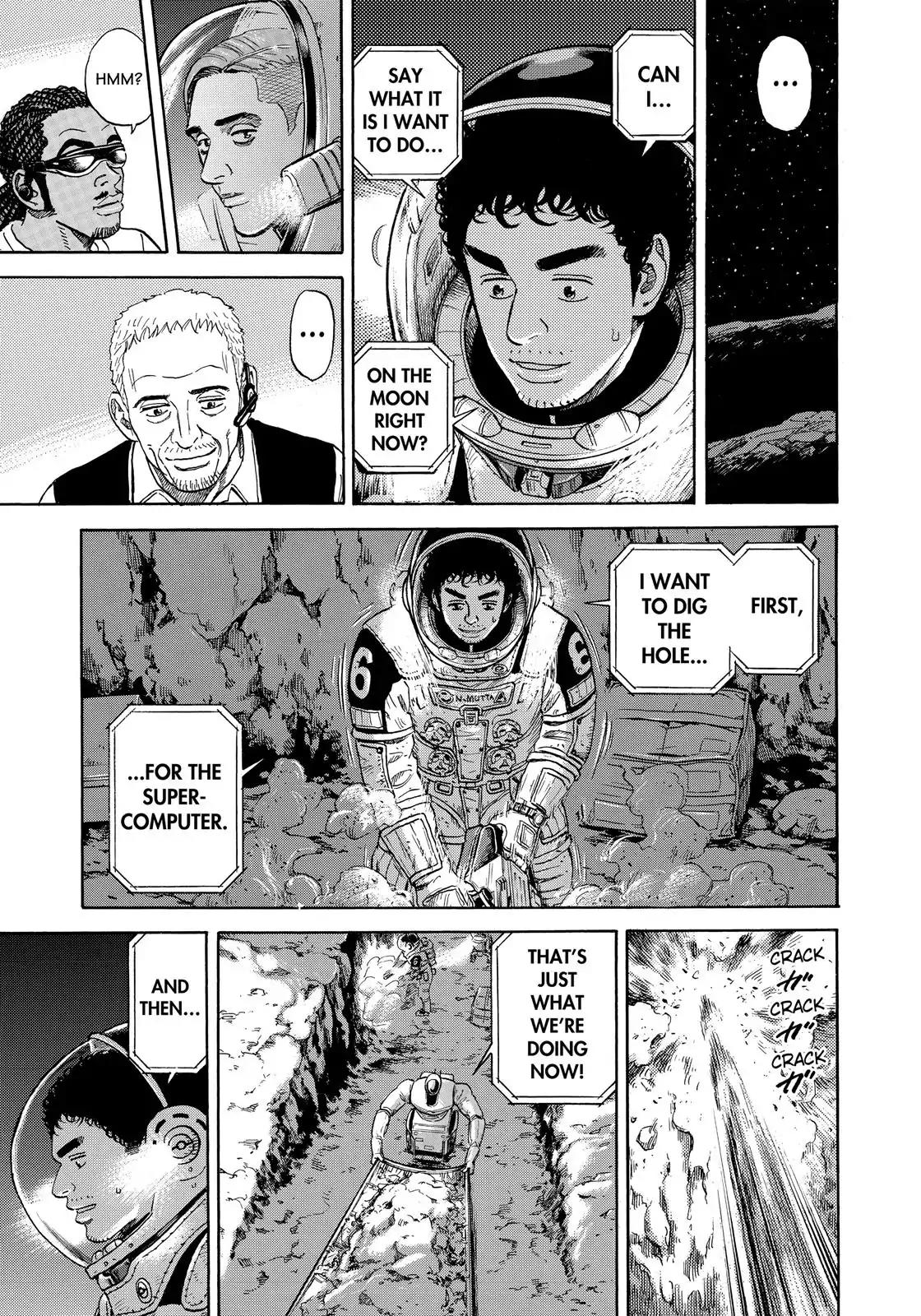 Uchuu Kyoudai Chapter 302 page 16 - Chapter 302: For That Instant...