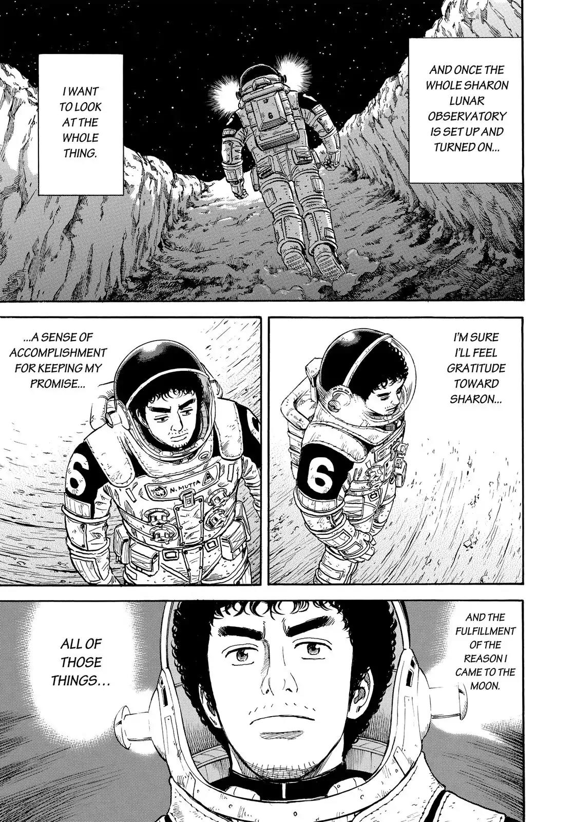 Uchuu Kyoudai Chapter 302 page 18 - Chapter 302: For That Instant...