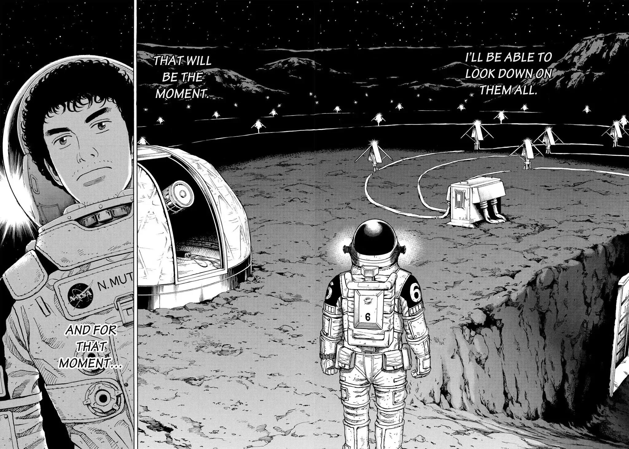 Uchuu Kyoudai Chapter 302 page 19 - Chapter 302: For That Instant...