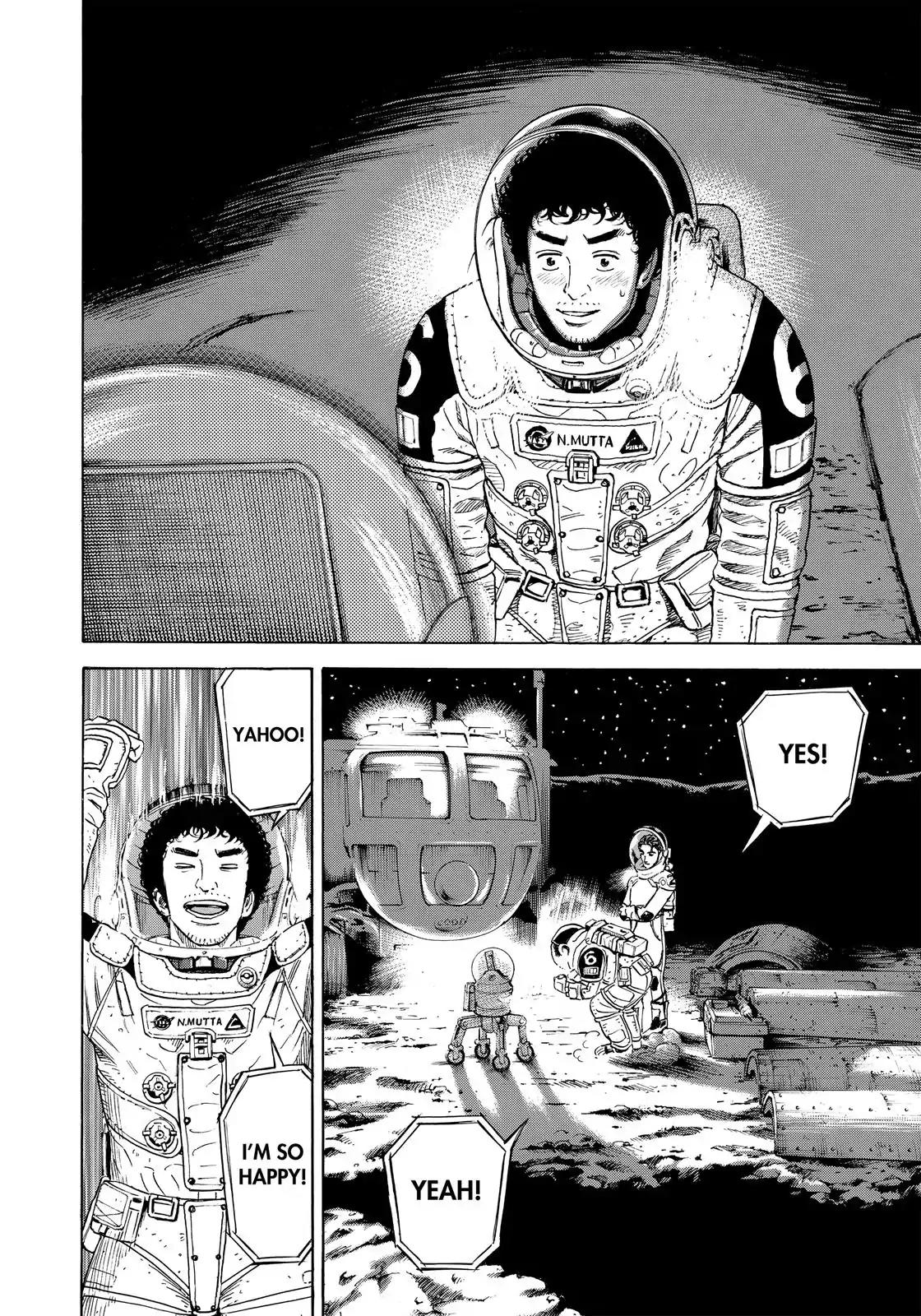 Uchuu Kyoudai Chapter 302 page 3 - Chapter 302: For That Instant...