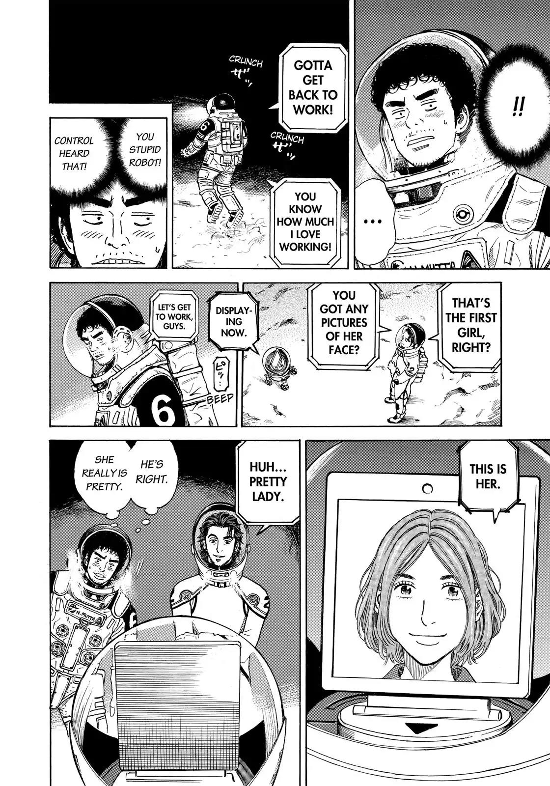 Uchuu Kyoudai Chapter 302 page 5 - Chapter 302: For That Instant...
