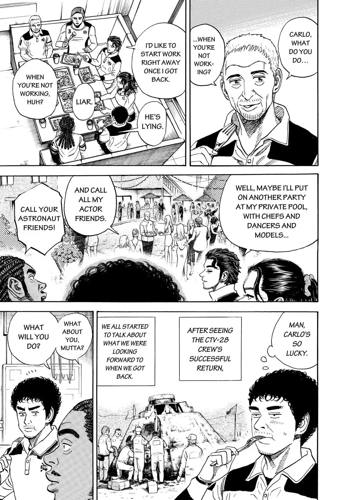 Uchuu Kyoudai Chapter 302 page 8 - Chapter 302: For That Instant...