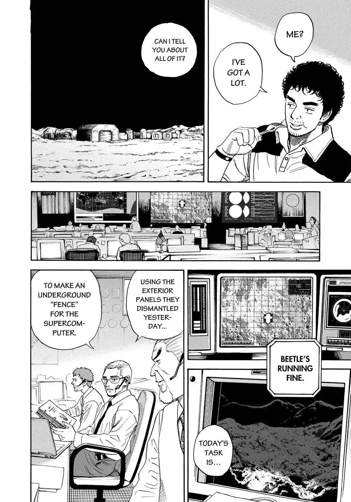Uchuu Kyoudai Chapter 302 page 9 - Chapter 302: For That Instant...