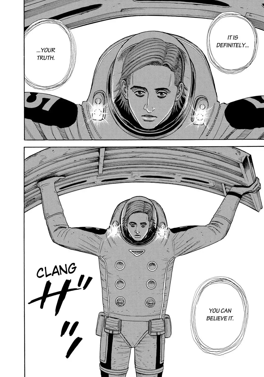 Uchuu Kyoudai Chapter 303 page 17 - Chapter 303: The World's Biggest Astronaut