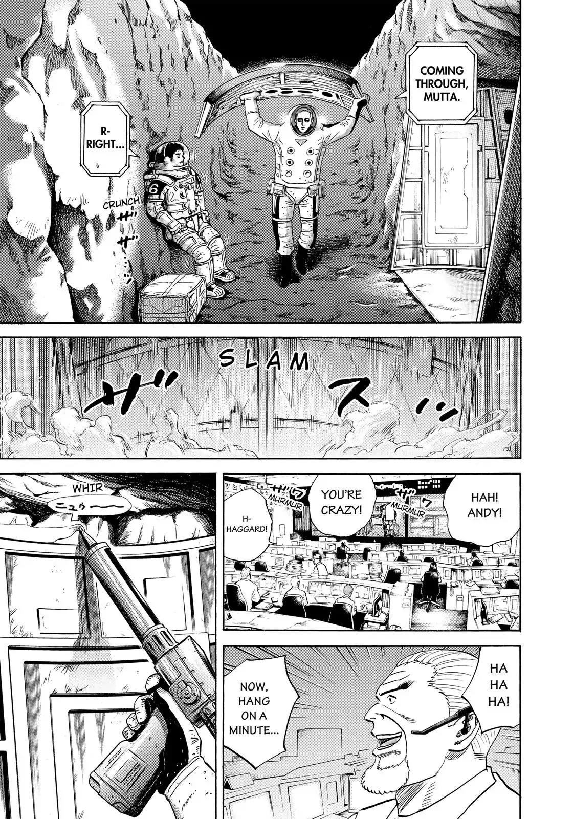 Uchuu Kyoudai Chapter 303 page 18 - Chapter 303: The World's Biggest Astronaut