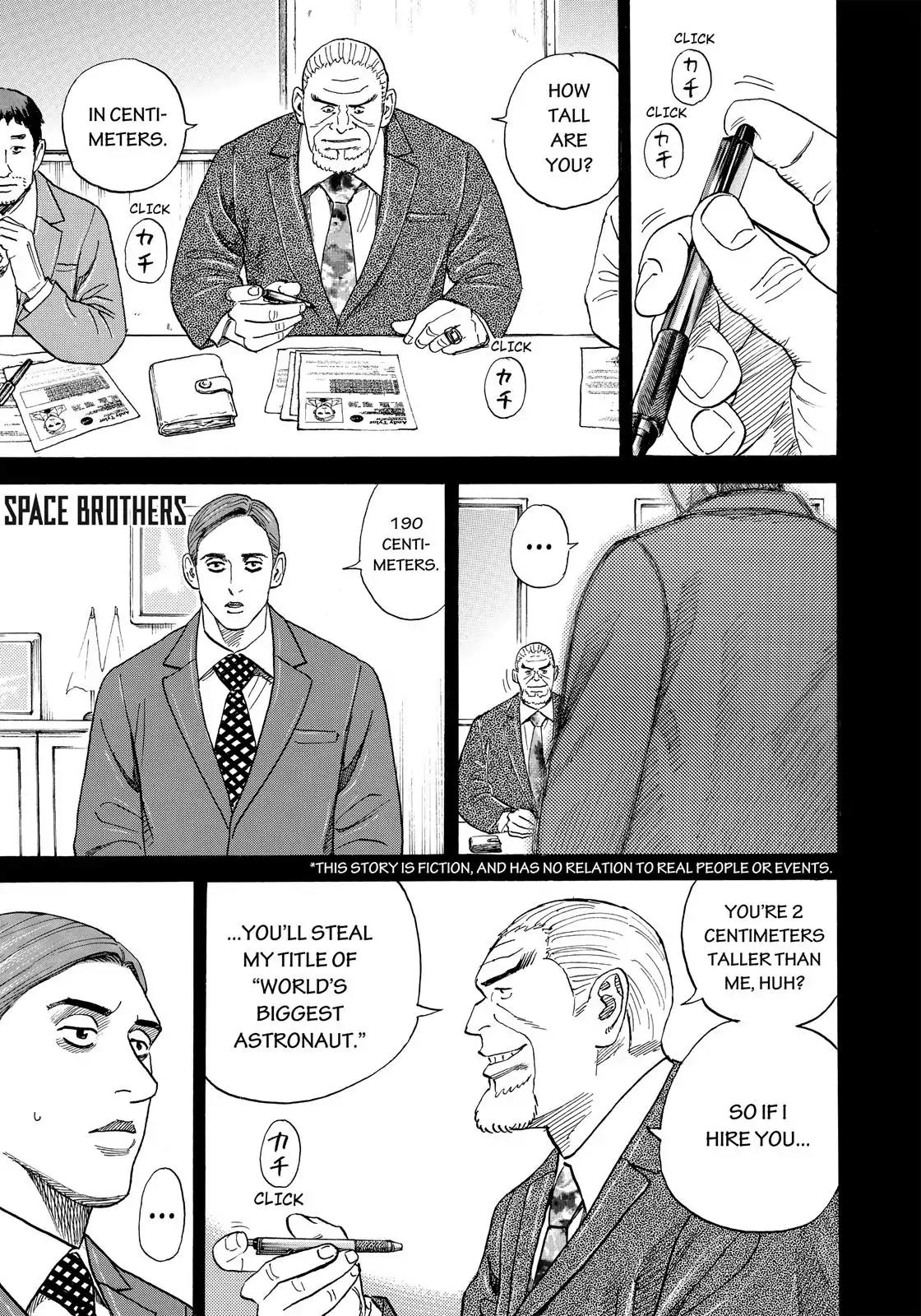 Uchuu Kyoudai Chapter 303 page 2 - Chapter 303: The World's Biggest Astronaut