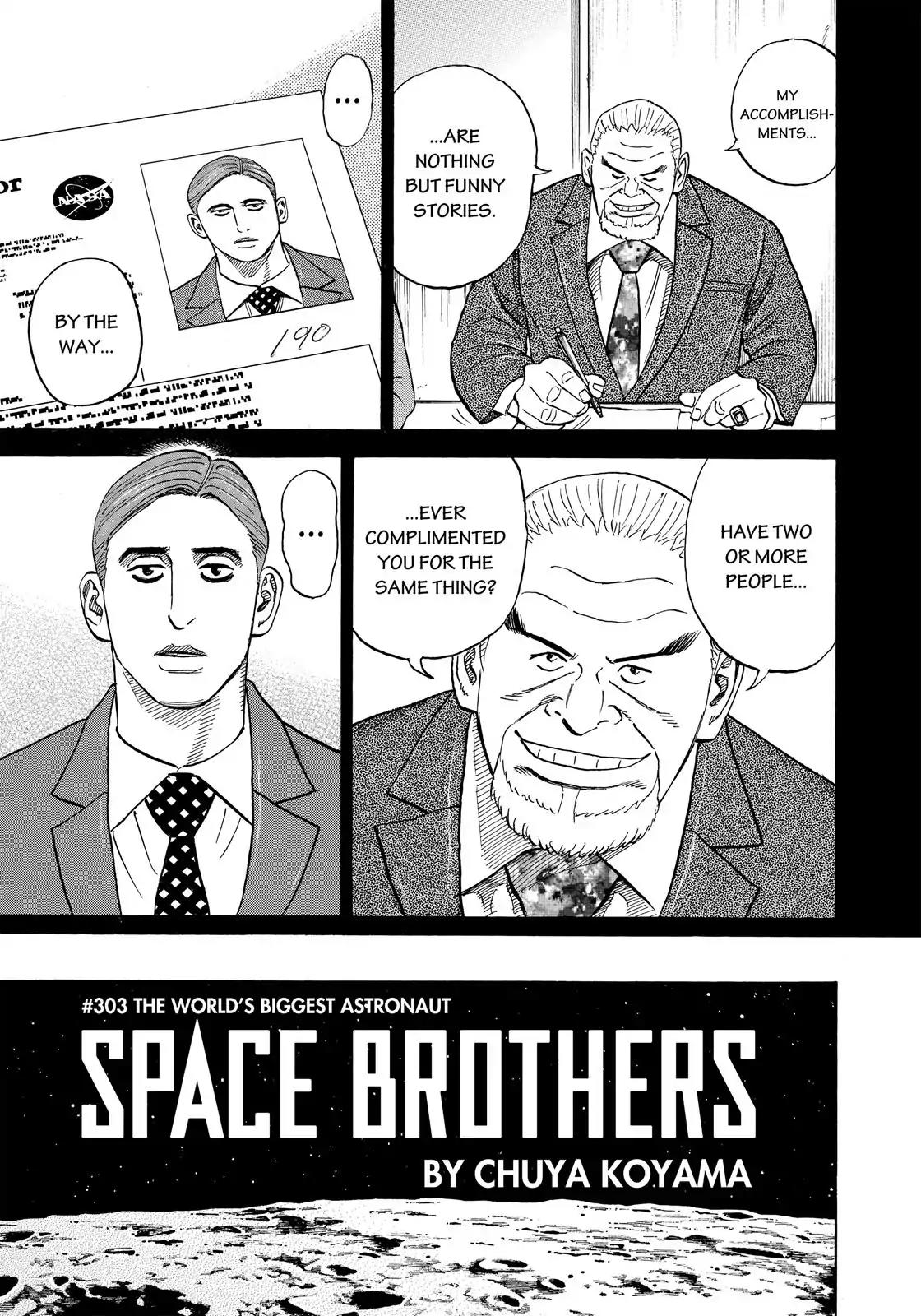 Uchuu Kyoudai Chapter 303 page 4 - Chapter 303: The World's Biggest Astronaut
