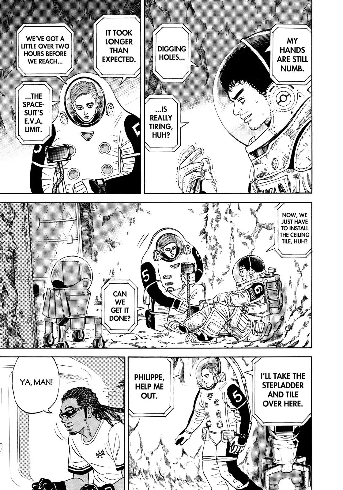 Uchuu Kyoudai Chapter 303 page 6 - Chapter 303: The World's Biggest Astronaut