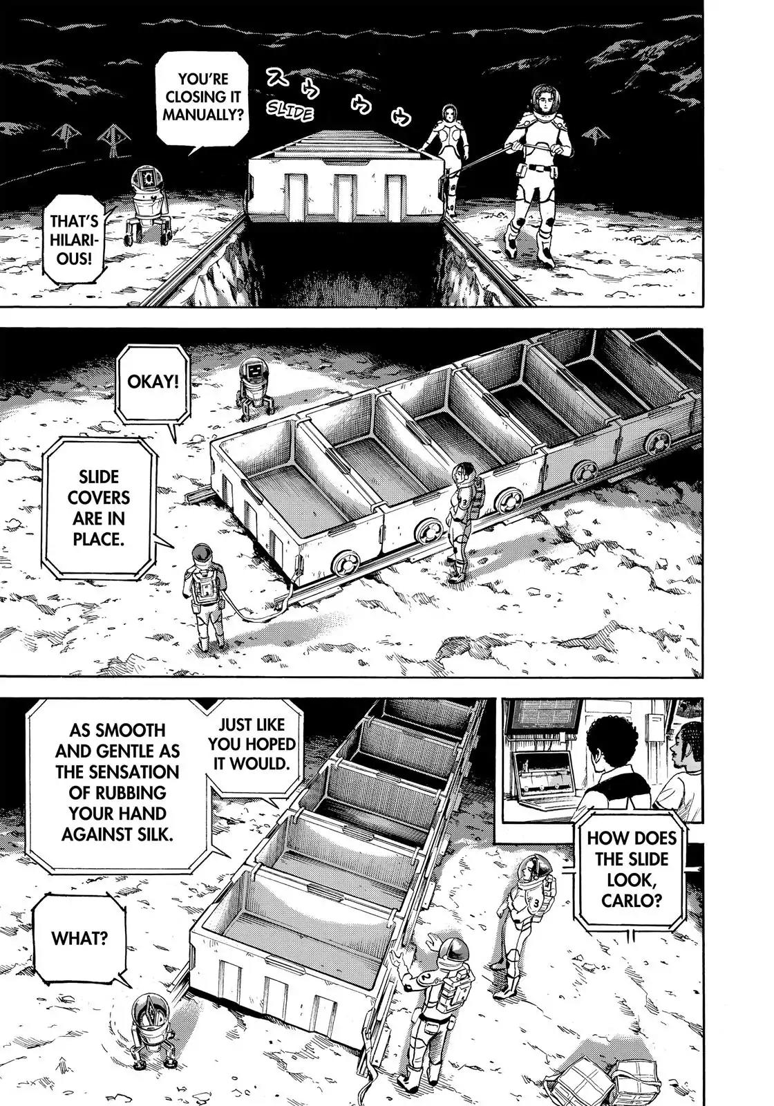 Uchuu Kyoudai Chapter 305 page 10 - Chapter 305: I Like That Peace
