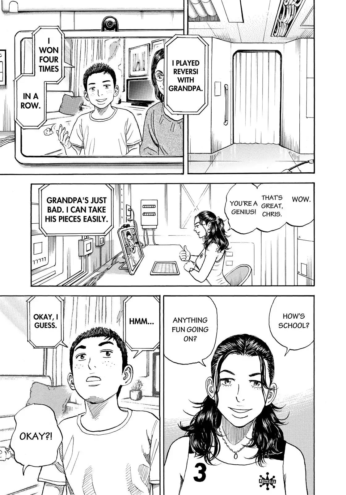 Uchuu Kyoudai Chapter 305 page 12 - Chapter 305: I Like That Peace