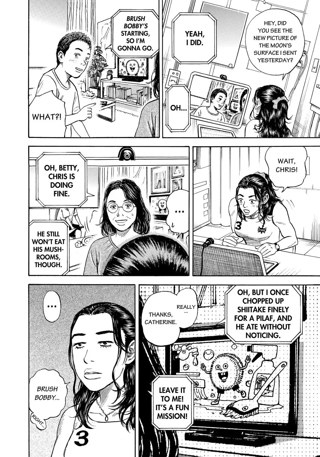 Uchuu Kyoudai Chapter 305 page 13 - Chapter 305: I Like That Peace