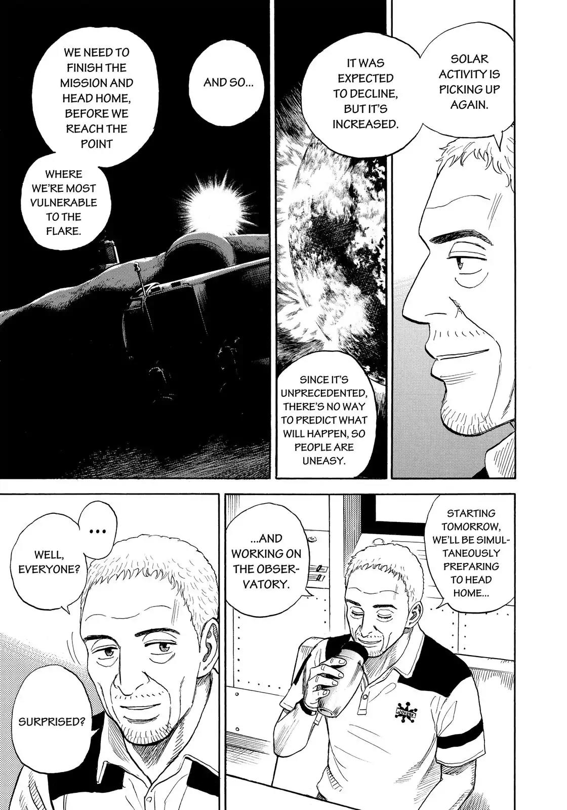 Uchuu Kyoudai Chapter 305 page 18 - Chapter 305: I Like That Peace
