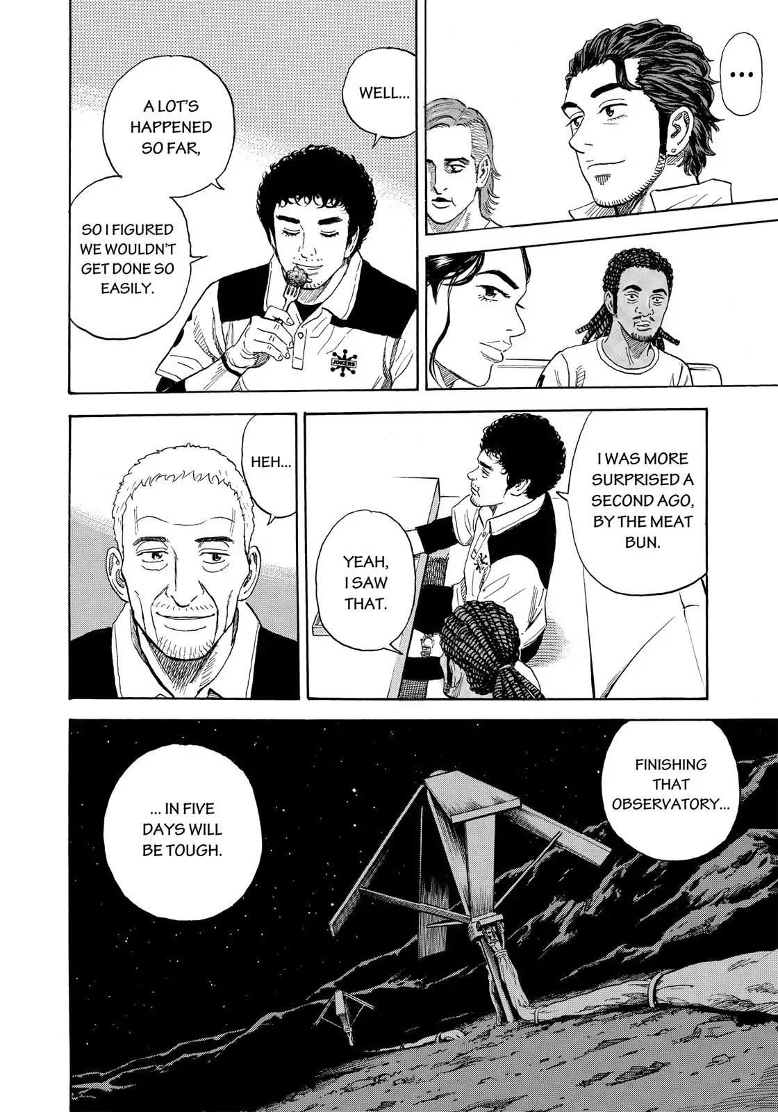 Uchuu Kyoudai Chapter 305 page 19 - Chapter 305: I Like That Peace