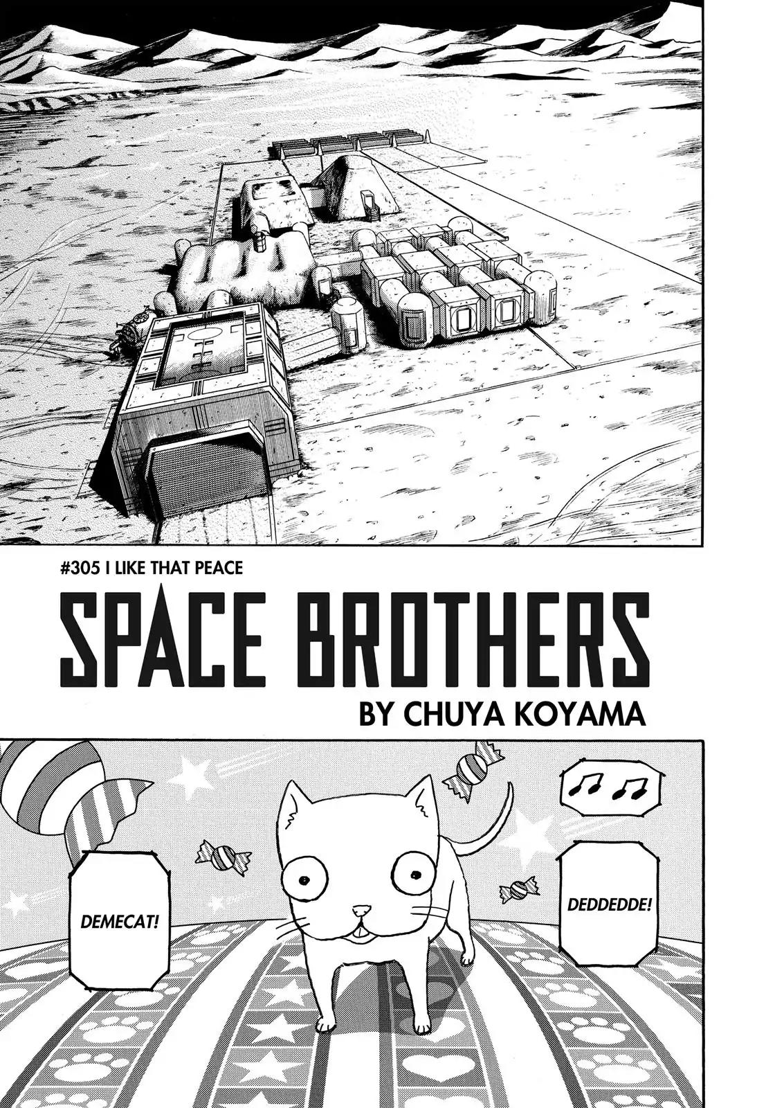 Uchuu Kyoudai Chapter 305 page 2 - Chapter 305: I Like That Peace