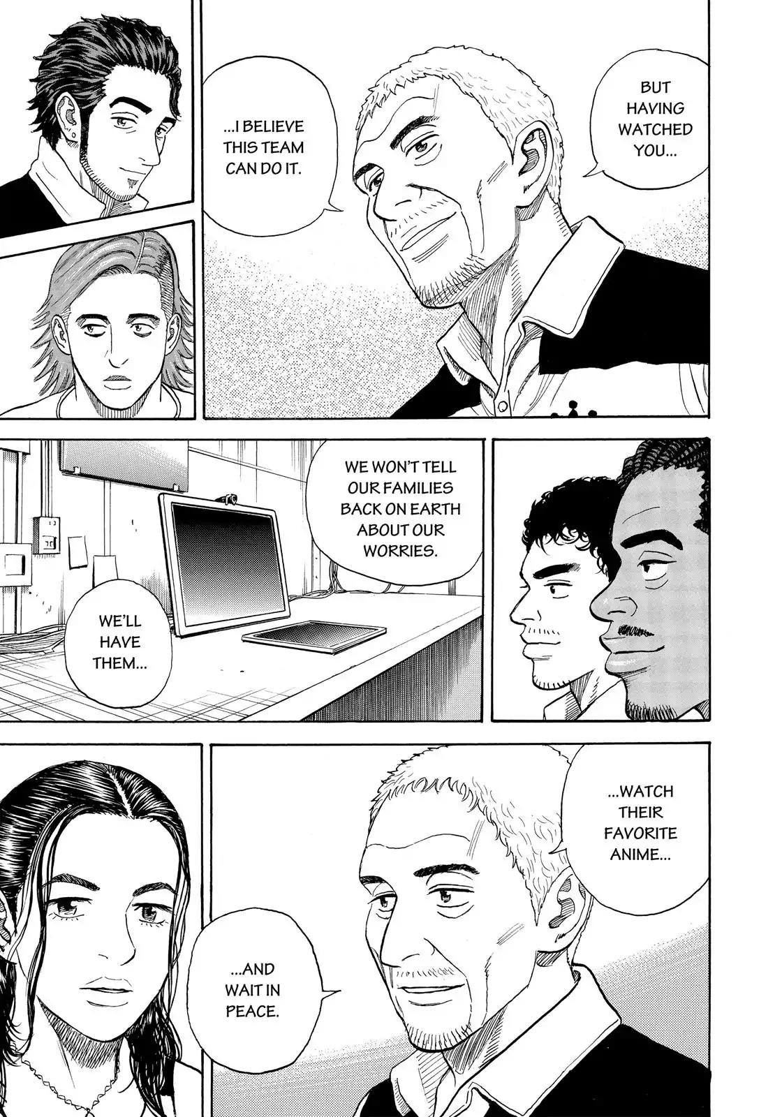 Uchuu Kyoudai Chapter 305 page 20 - Chapter 305: I Like That Peace