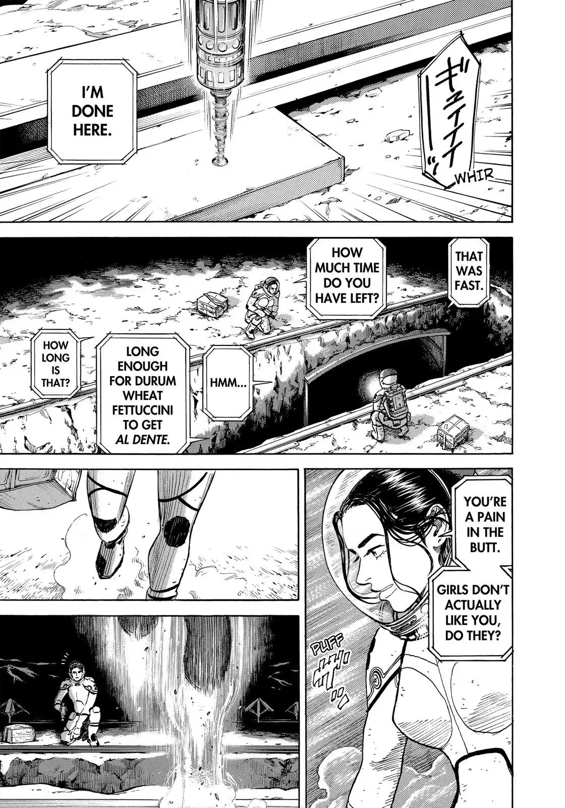 Uchuu Kyoudai Chapter 305 page 6 - Chapter 305: I Like That Peace