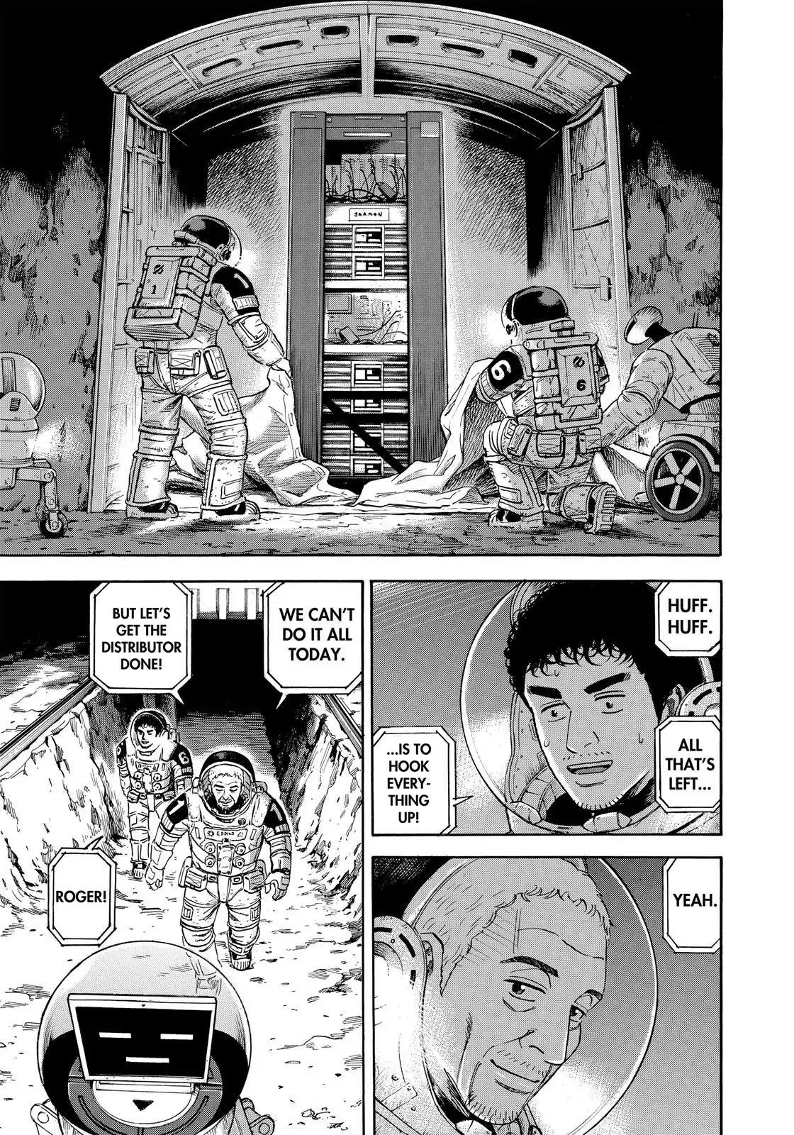 Uchuu Kyoudai Chapter 306 page 16 - Chapter 306: Connection