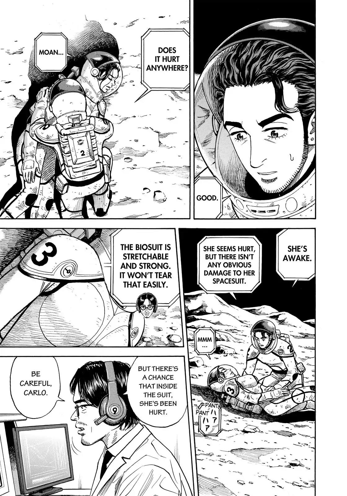 Uchuu Kyoudai Chapter 309 page 13 - Chapter 309: Explosion