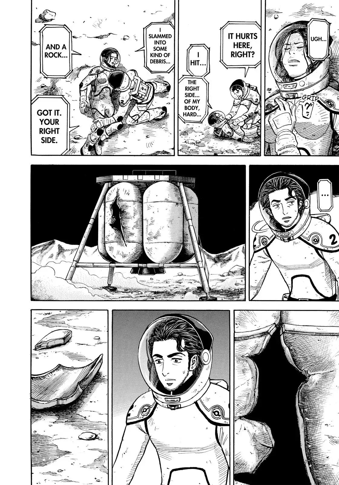 Uchuu Kyoudai Chapter 309 page 14 - Chapter 309: Explosion