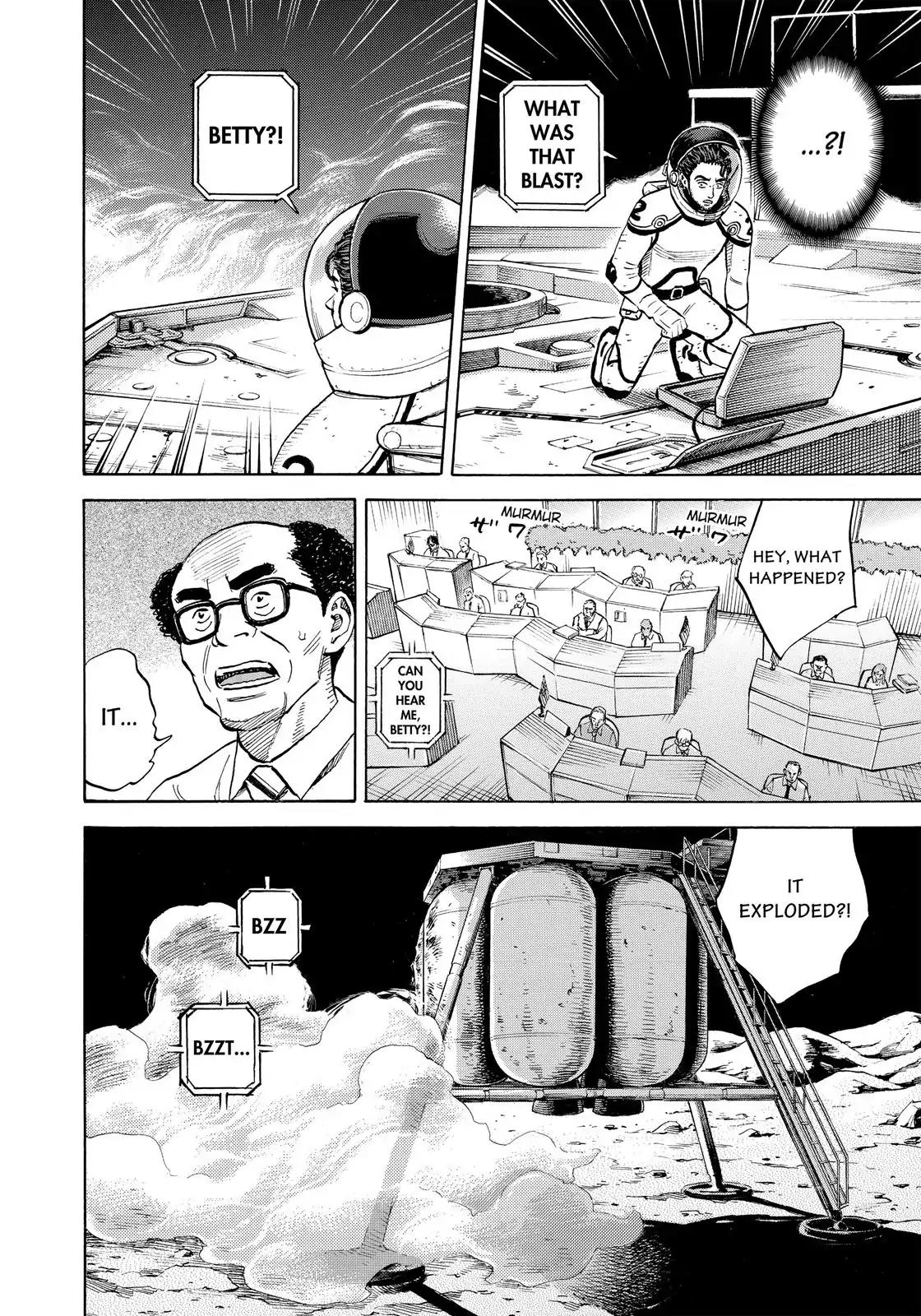 Uchuu Kyoudai Chapter 309 page 6 - Chapter 309: Explosion