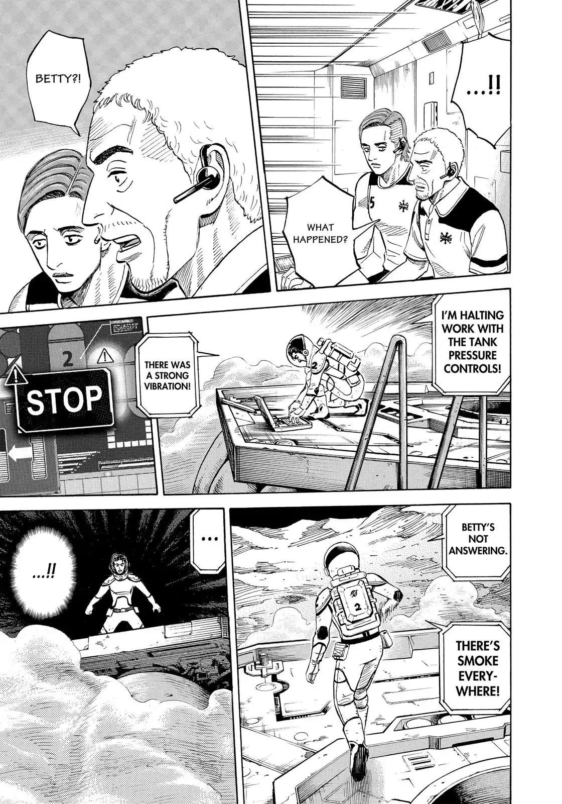 Uchuu Kyoudai Chapter 309 page 7 - Chapter 309: Explosion