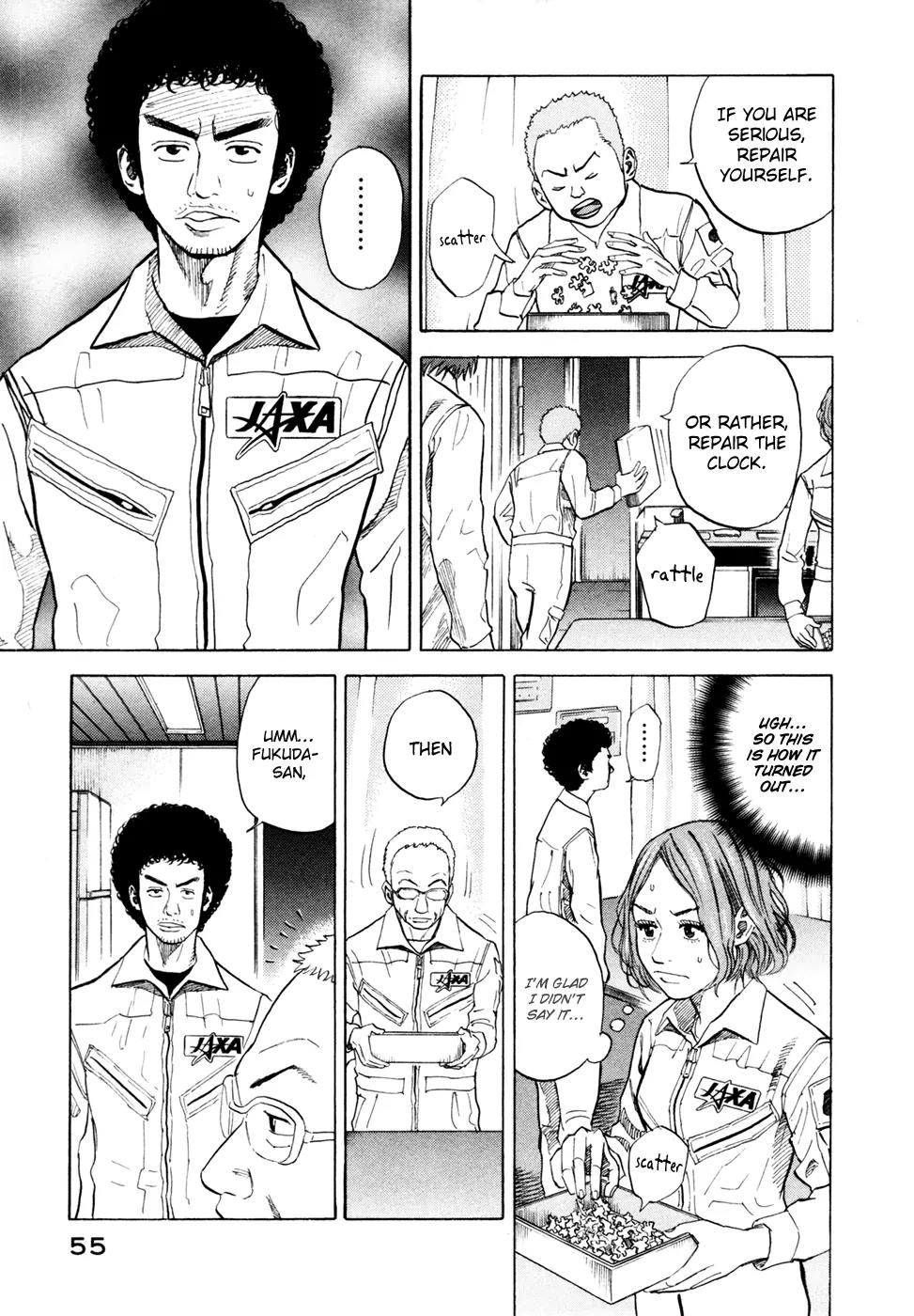Uchuu Kyoudai Chapter 31 page 10 - Chapter 31 : Mystery A and Mystery B