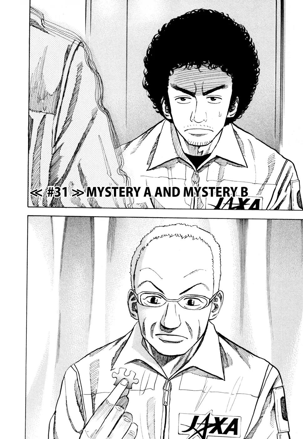 Uchuu Kyoudai Chapter 31 page 3 - Chapter 31 : Mystery A and Mystery B