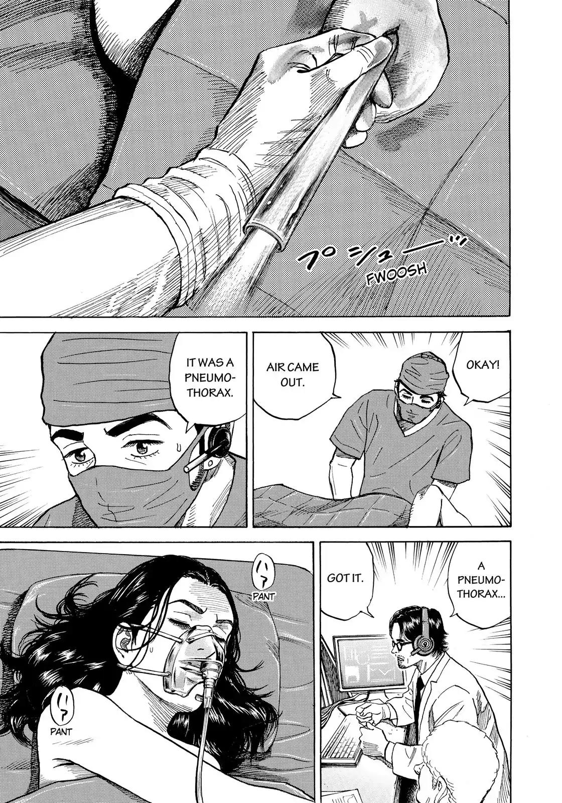 Uchuu Kyoudai Chapter 311 page 10 - Chapter 311: Pneumothorax
