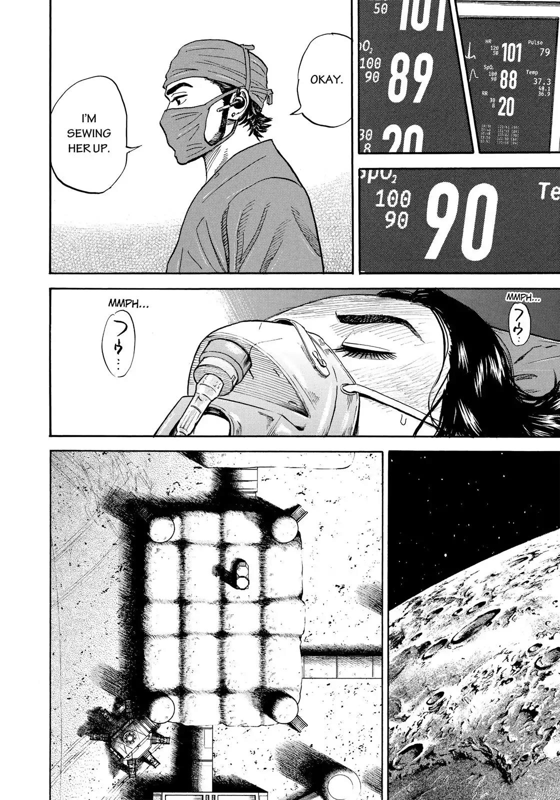 Uchuu Kyoudai Chapter 311 page 11 - Chapter 311: Pneumothorax