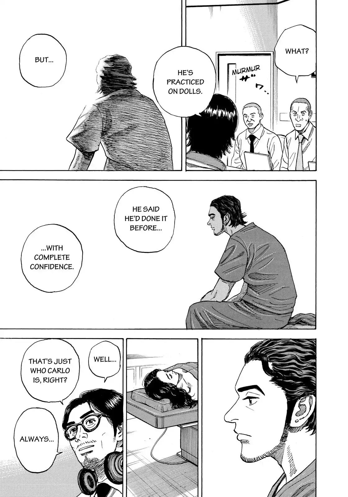 Uchuu Kyoudai Chapter 311 page 14 - Chapter 311: Pneumothorax