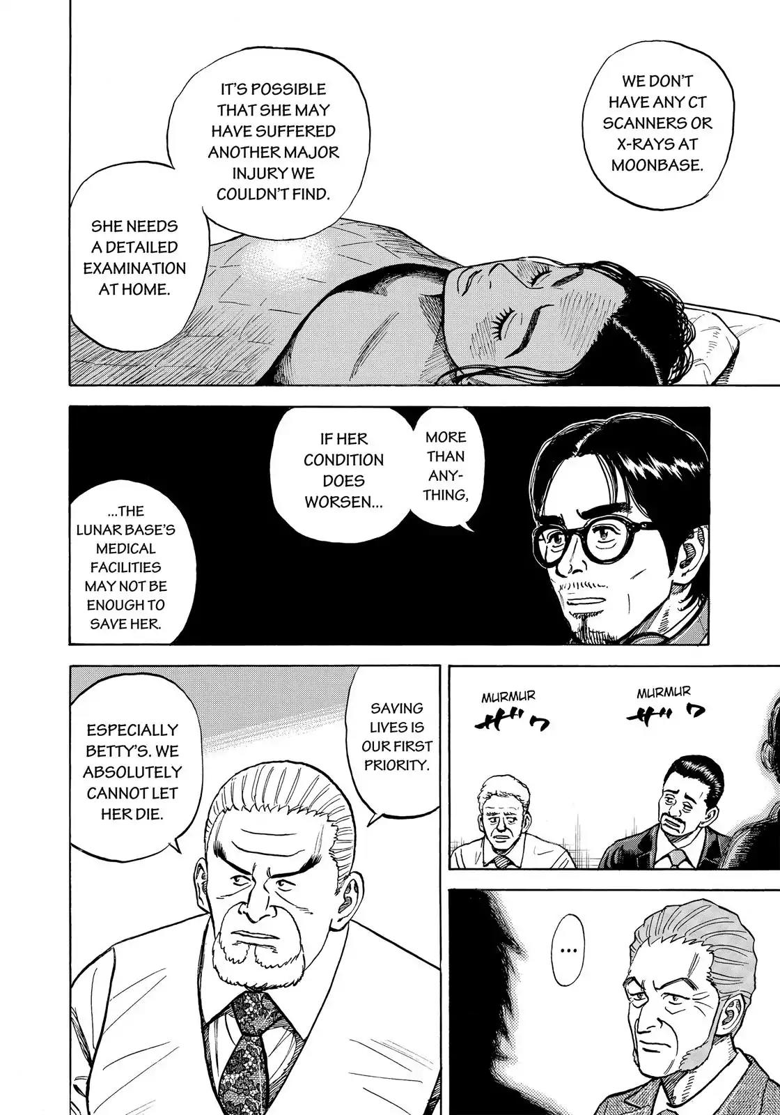 Uchuu Kyoudai Chapter 311 page 17 - Chapter 311: Pneumothorax