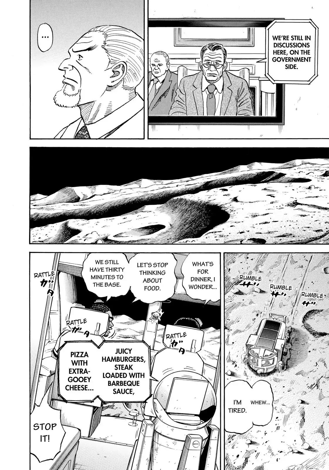 Uchuu Kyoudai Chapter 311 page 19 - Chapter 311: Pneumothorax
