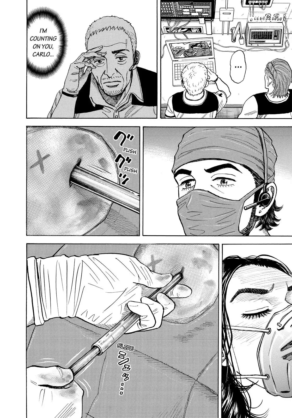 Uchuu Kyoudai Chapter 311 page 9 - Chapter 311: Pneumothorax