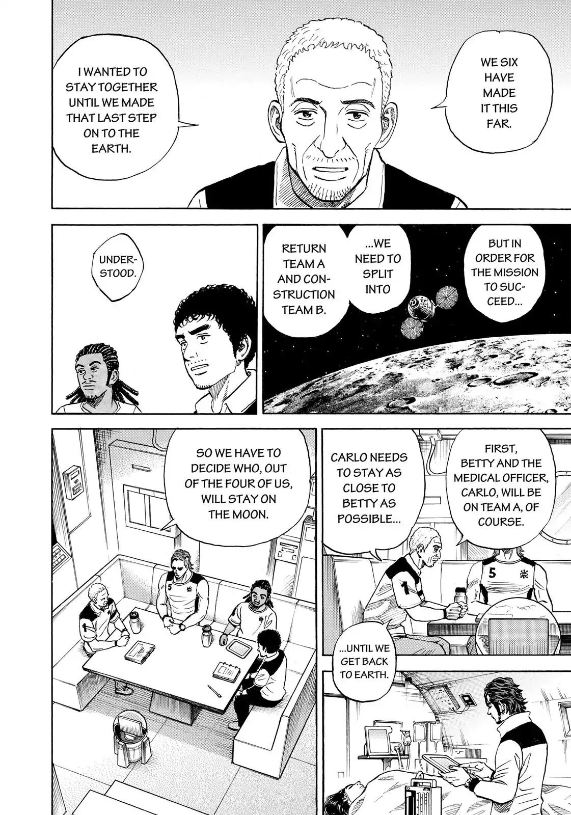 Uchuu Kyoudai Chapter 312 page 11 - Chapter 312: The Strongest Will