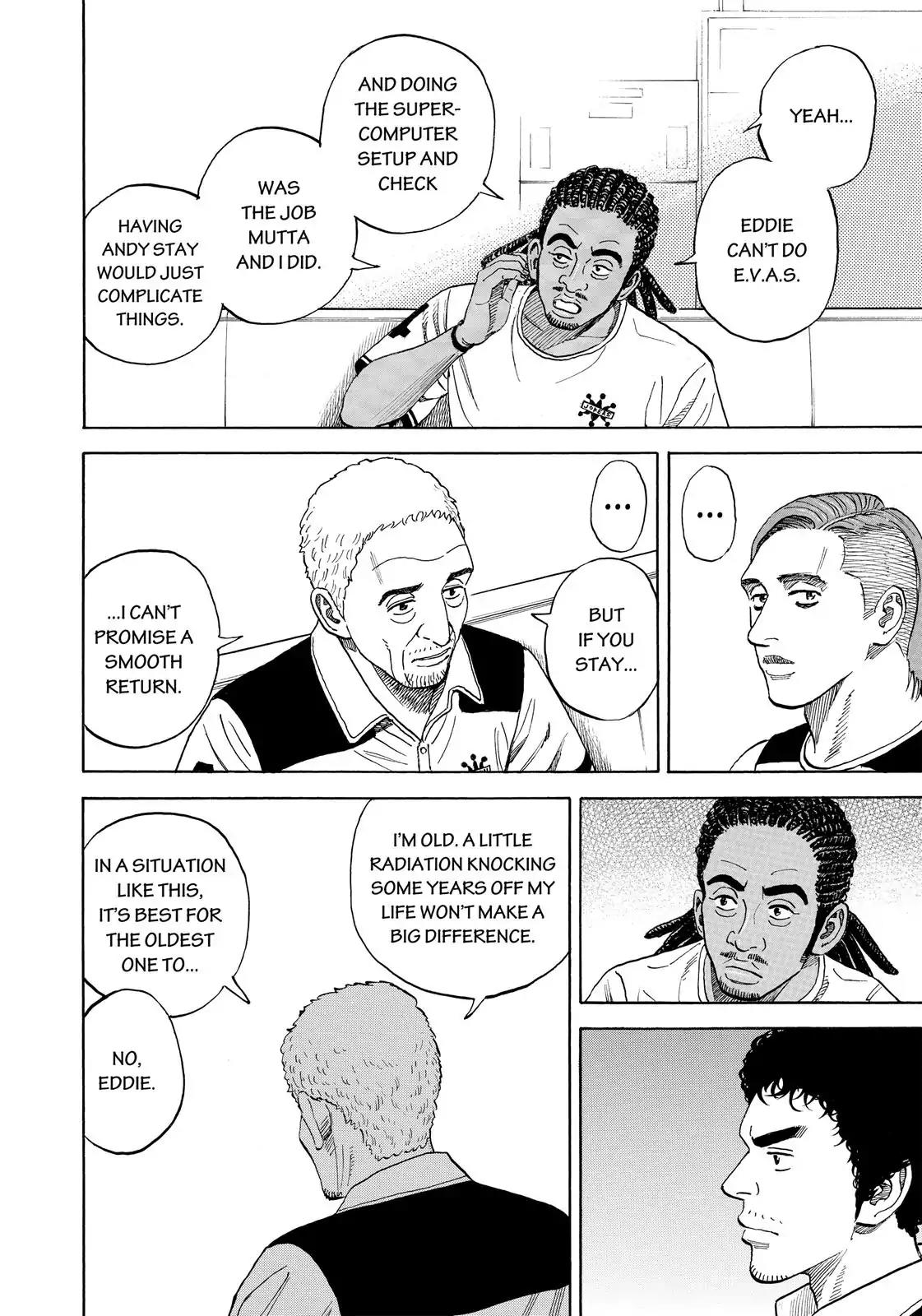 Uchuu Kyoudai Chapter 312 page 15 - Chapter 312: The Strongest Will