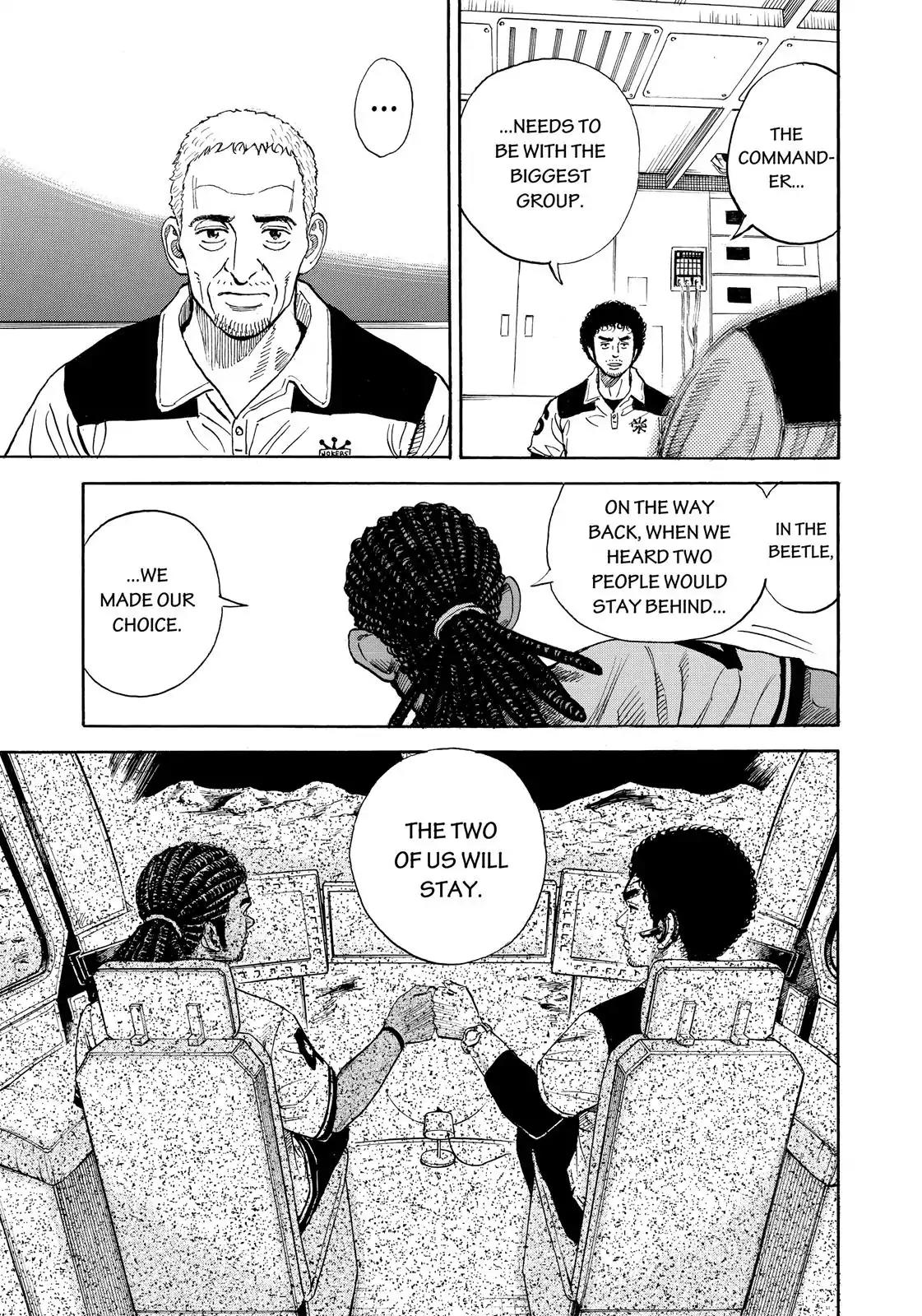 Uchuu Kyoudai Chapter 312 page 16 - Chapter 312: The Strongest Will
