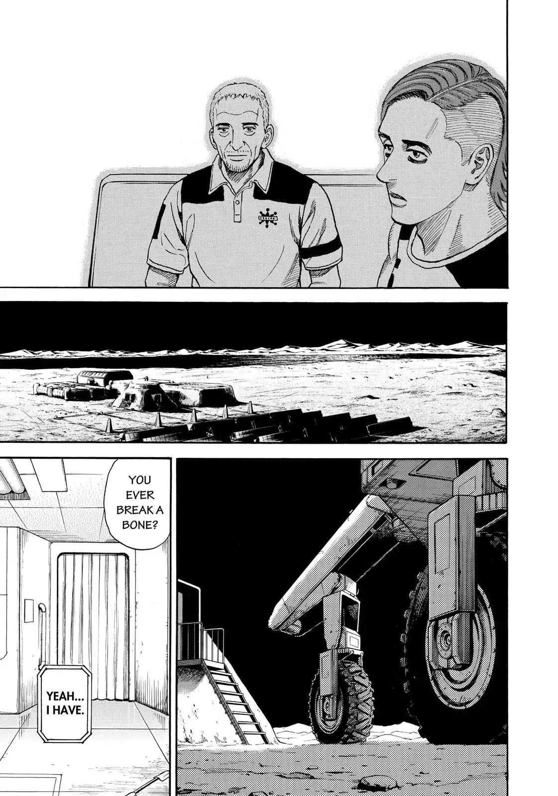 Uchuu Kyoudai Chapter 312 page 18 - Chapter 312: The Strongest Will