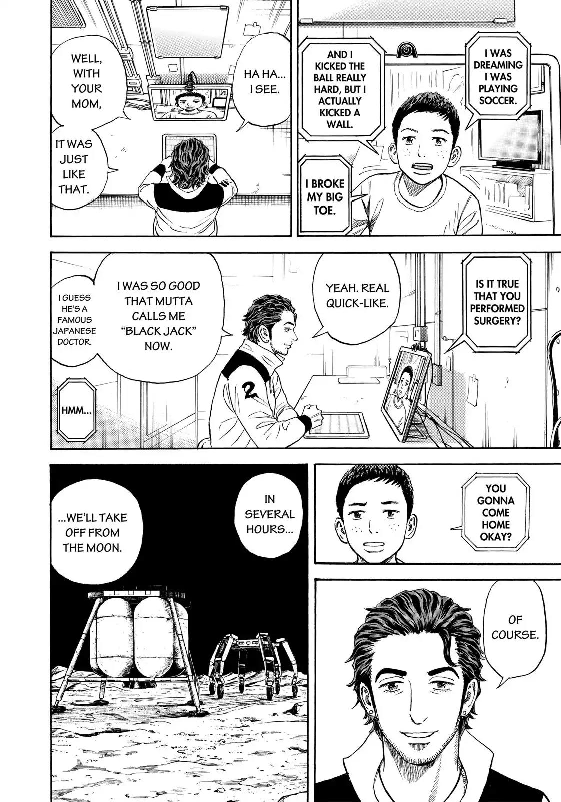Uchuu Kyoudai Chapter 312 page 19 - Chapter 312: The Strongest Will
