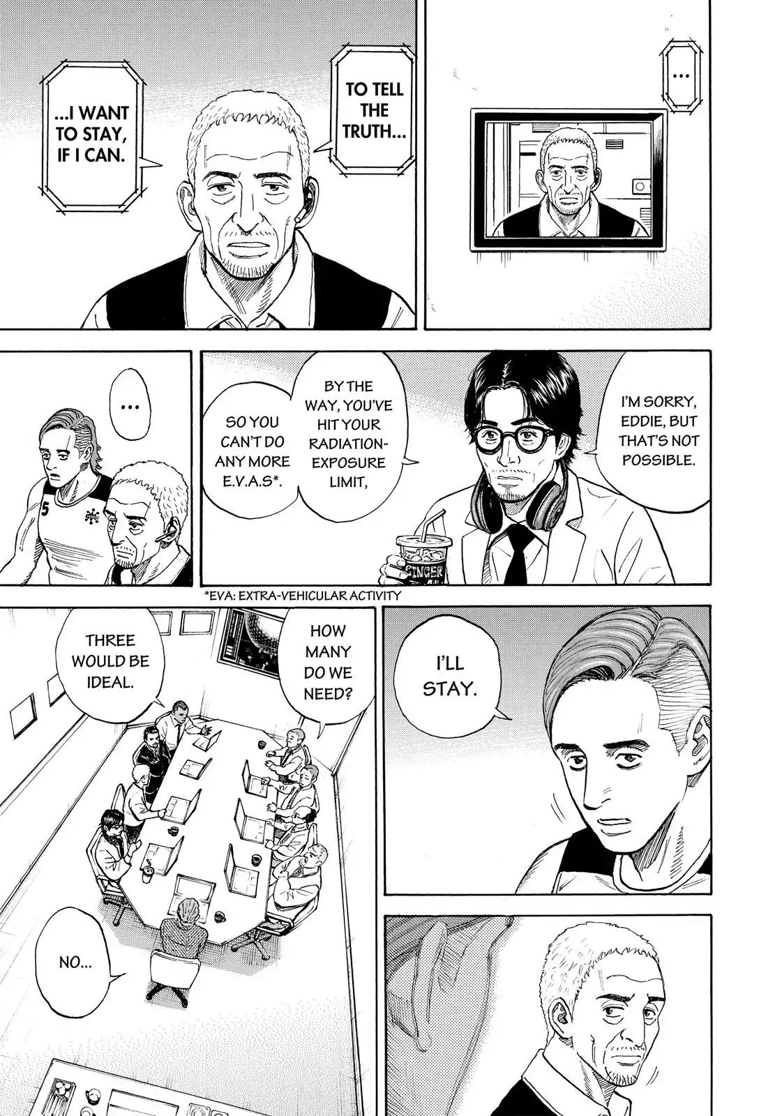 Uchuu Kyoudai Chapter 312 page 6 - Chapter 312: The Strongest Will