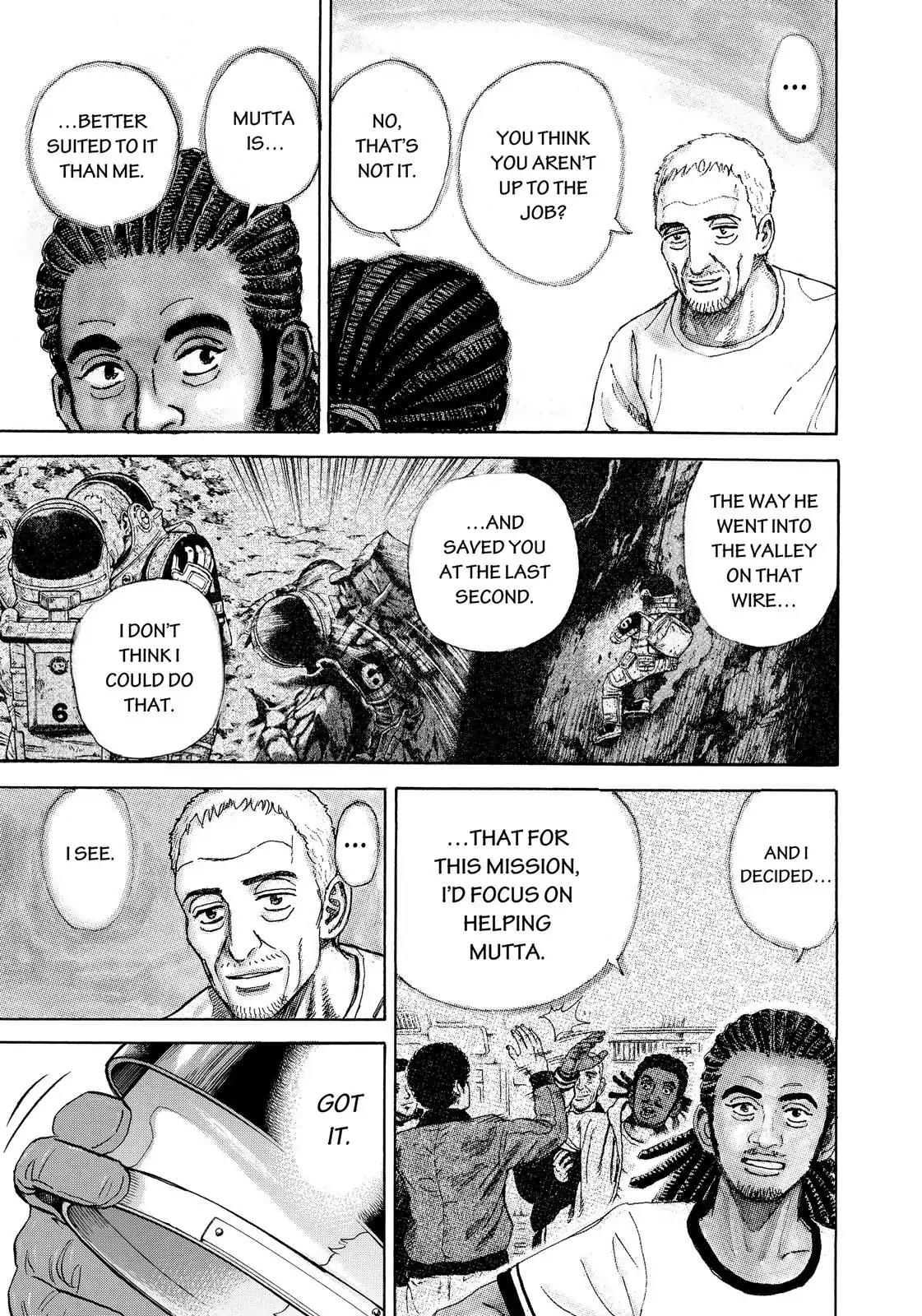 Uchuu Kyoudai Chapter 313 page 16 - Chapter 313: A Promise
