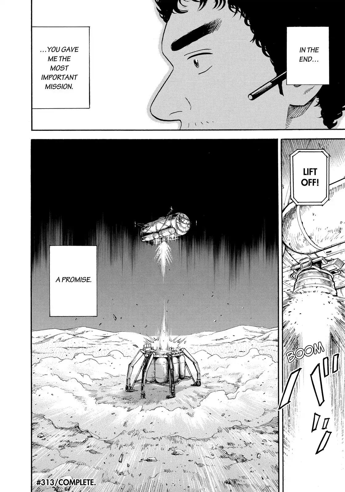 Uchuu Kyoudai Chapter 313 page 21 - Chapter 313: A Promise