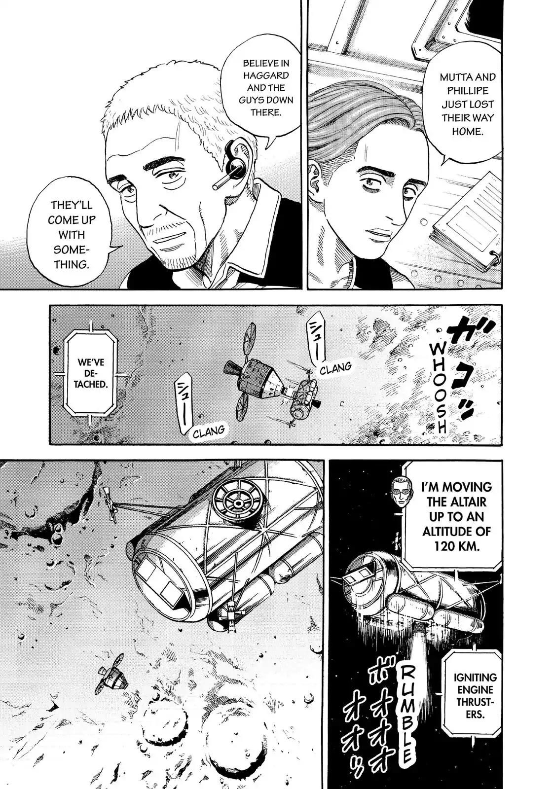 Uchuu Kyoudai Chapter 314 page 16 - Chapter 314: When You Get There