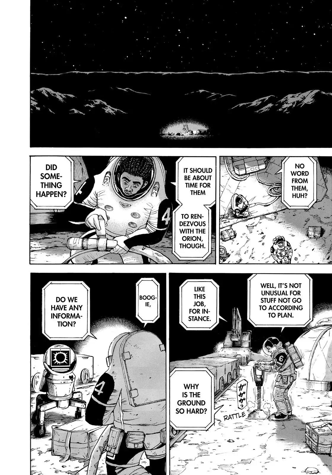 Uchuu Kyoudai Chapter 314 page 17 - Chapter 314: When You Get There