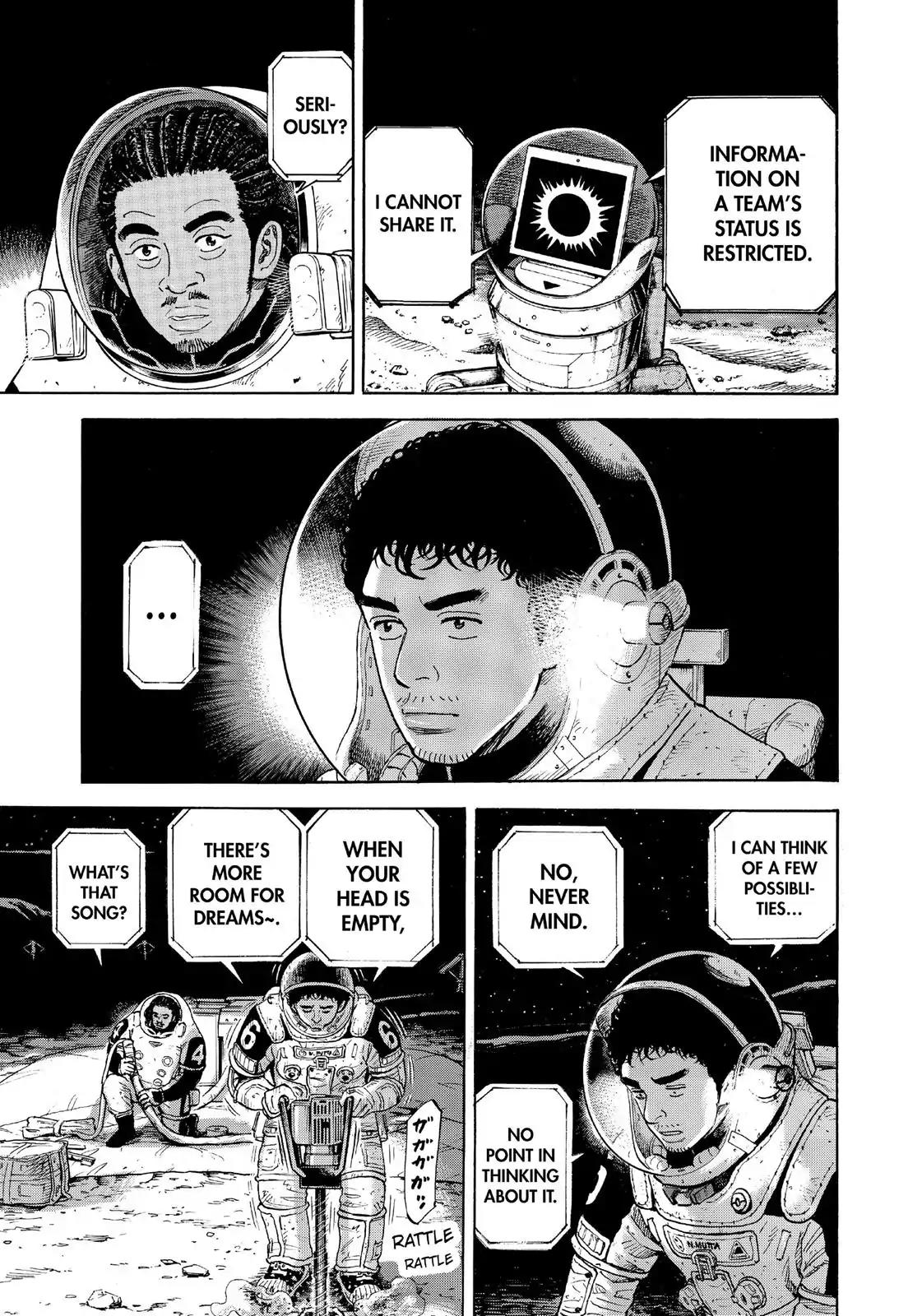 Uchuu Kyoudai Chapter 314 page 18 - Chapter 314: When You Get There