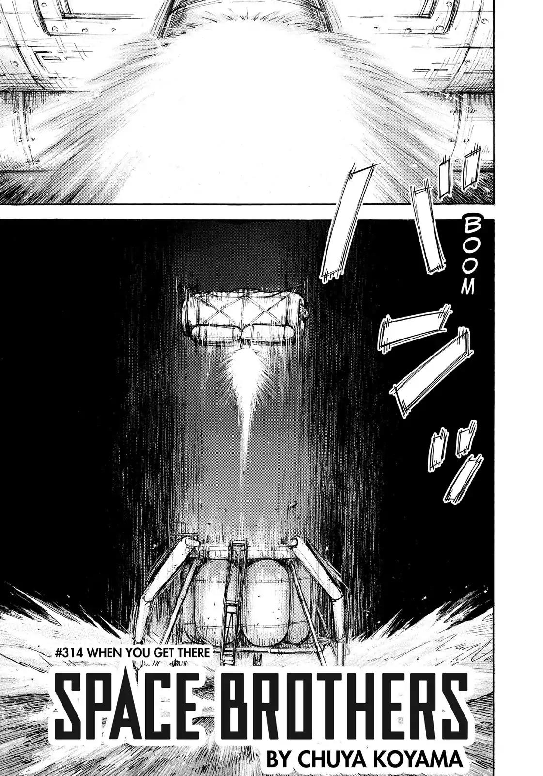 Uchuu Kyoudai Chapter 314 page 2 - Chapter 314: When You Get There