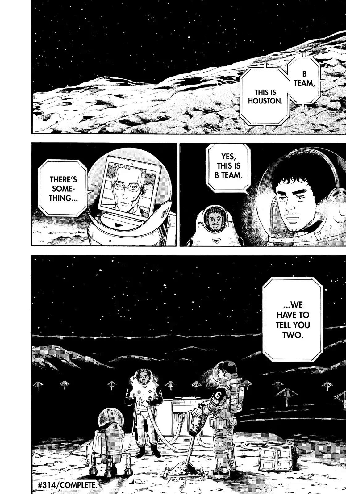 Uchuu Kyoudai Chapter 314 page 21 - Chapter 314: When You Get There