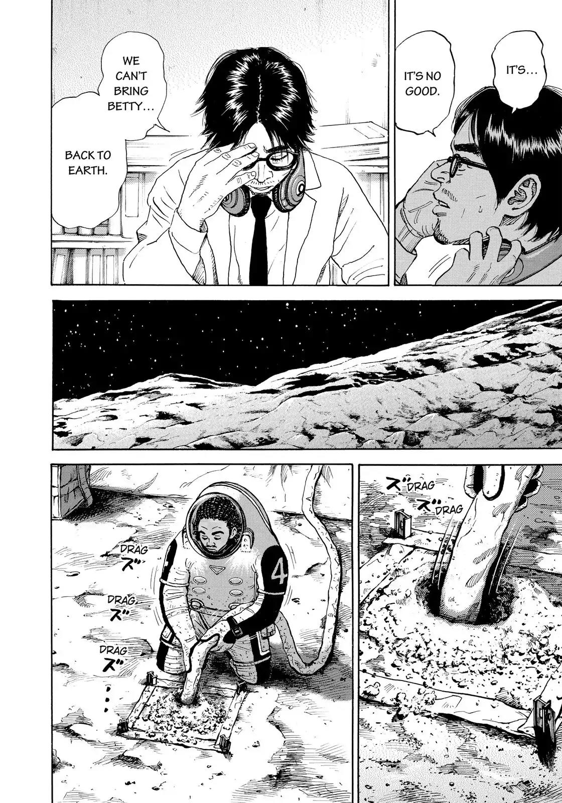 Uchuu Kyoudai Chapter 315 page 13 - Chapter 315: More Blood