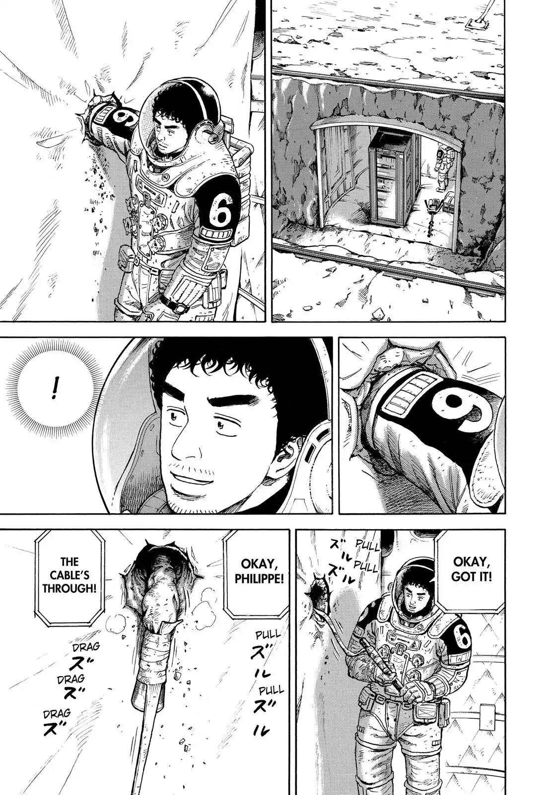 Uchuu Kyoudai Chapter 315 page 14 - Chapter 315: More Blood