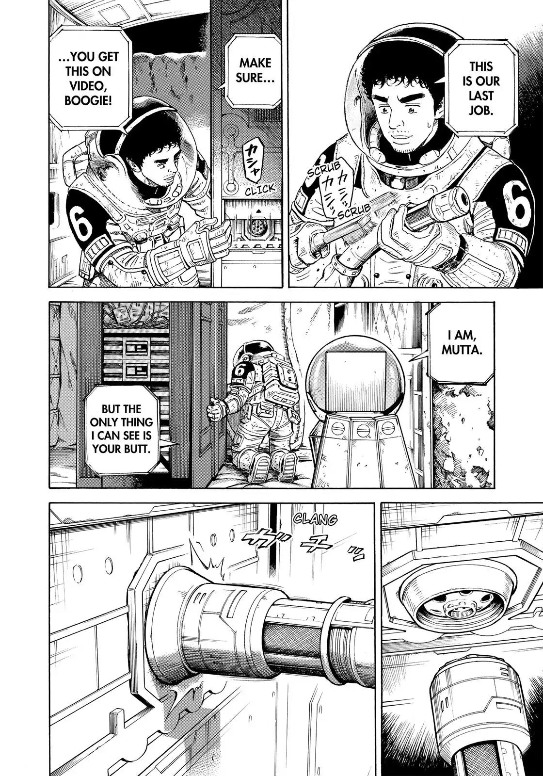 Uchuu Kyoudai Chapter 315 page 15 - Chapter 315: More Blood